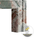 Unique design marble fireplace in Four season green - Image 7