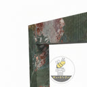 Simple design marble fireplace surround in Four season green - Image 5