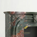 Marble fireplace surround in Four season green - Image 6