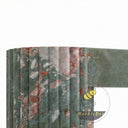 Unique design marble fireplace surround in Four season green - Image 5