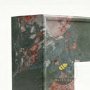 Modern minimalist fireplace surround in Four season green - Image 5