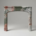 Marble fire surround in Four season green - Image 1