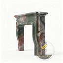 Marble fire surround in Four season green - Image 4