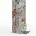Custom marble fireplace surround in Four season green - Image 7