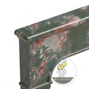 Marble fire surround in Four season green - Image 5