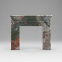 Modern marble fireplace mantel in Four season green - Image 1