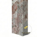 Modern marble fireplace mantel in Four season green - Image 7
