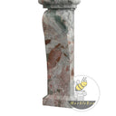Custom marble fireplace surround in Four season green - Image 7