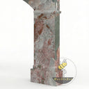 Marble fireplace mantel in Four season green - Image 7