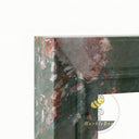 Custom marble fireplace surround in Four season green - Image 5