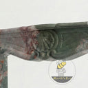 French marble fireplace surround in Four season green - Image 5