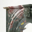 Victorian marble fireplace in Four season green - Image 6