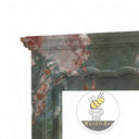 Simple design marble fireplace surround in Marbre Quatre Saisons - Image 5