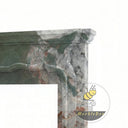 Simple design marble fireplace surround in Marbre Quatre Saisons - Image 6
