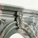 French Marble fireplace surround in Marbre Quatre Saisons - Image 5