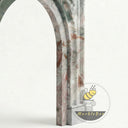 French Marble fireplace surround in Marbre Quatre Saisons - Image 7