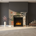 Marble fireplace surround in Marbre Quatre Saisons - Image 2