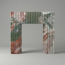 Marble fireplace surround in Marbre Quatre Saisons - Image 1