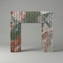 Marble fireplace surround in Marbre Quatre Saisons - Image 1