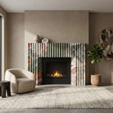 Marble fireplace surround in Marbre Quatre Saisons - Image 2