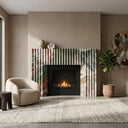 Marble fireplace surround in Marbre Quatre Saisons - Image 2