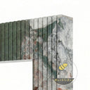 Marble fireplace surround in Marbre Quatre Saisons - Image 6