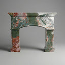 Marble fireplace surround in Marbre Quatre Saisons - Image 1