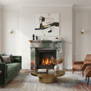 Marble fireplace surround in Marbre Quatre Saisons - Image 2