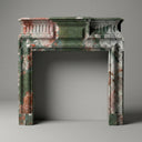 Marble fireplace surround in Marbre Quatre Saisons - Image 1