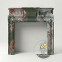 Marble fireplace surround in Marbre Quatre Saisons - Image 3