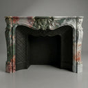 Marble fireplace surround in Marbre Quatre Saisons - Image 1