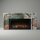 Marble fireplace surround in Marbre Quatre Saisons - Image 1