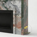 Marble fireplace surround in Marbre Quatre Saisons - Image 7