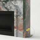 Marble fireplace surround in Marbre Quatre Saisons - Image 7