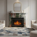 Marble fireplace surround in Marbre Quatre Saisons - Image 2