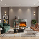 Marble fireplace surround in Marbre Quatre Saisons - Image 2