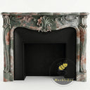 Marble fireplace surround in Marbre Quatre Saisons - Image 3
