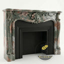 Marble fireplace surround in Marbre Quatre Saisons - Image 4