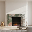 Marble fireplace surround in Marbre Quatre Saisons - Image 2