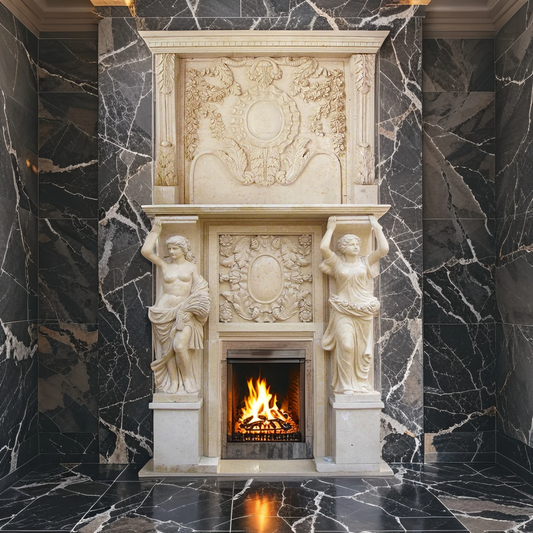 Marble Fireplace Hearth