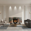 Marble fireplace surround in Marbre Quatre Saisons - Image 2