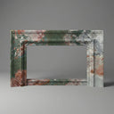 Marble fireplace surround in Marbre Quatre Saisons - Image 1