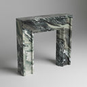 Marble fireplace mantel in Italian Cipollino Ondulato - Image 1