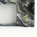 Marble fireplace mantel in Italian Cipollino Ondulato - Image 5