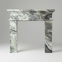 Marble fireplace mantel in Italian Cipollino Ondulato - Image 1