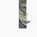 Marble fireplace mantel in Italian Cipollino Ondulato - Image 6