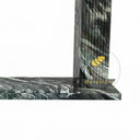 Marble fireplace mantel in Italian Cipollino Ondulato - Image 7