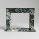 Marble fireplace mantel in Italian Cipollino Ondulato - Image 1