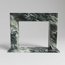 Marble fireplace mantel in Italian Cipollino Ondulato - Image 1