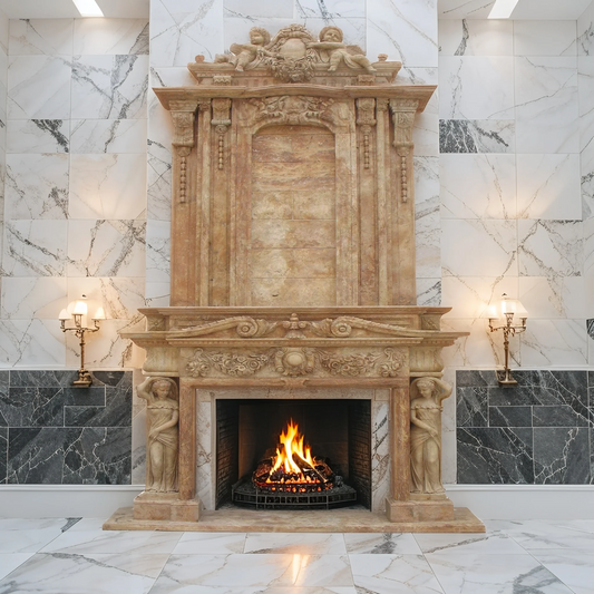Marble Fire Surround